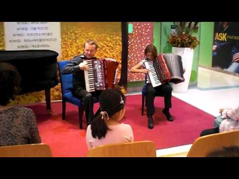Clarinet Polka Accordion Duo 아코디언 연주