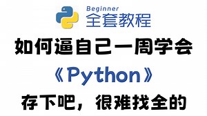【整整600集】全B站最用心的Python零基础教程，2024最新版，带你7天搞定Python全栈，包含所有干货！0基础小白看这套就够了，存下吧，很难找全的！
