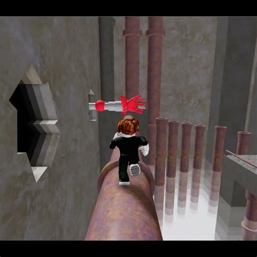 Thanos vs The Carnival of terror Obby😮#roblox #shorts