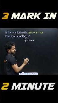 Relation and Function | 3 Mark in 2 Minute | Prediction Question | Eduport Plus Two Maths