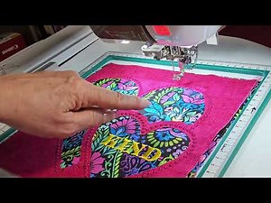 Babylock Solaris 3 (Vision) Journey - How To-putting it together- and using projector