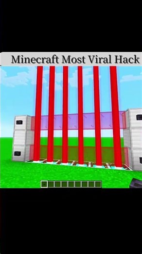 Minecraft Most Viral Hacks #shorts #minecraft #shortsfeed