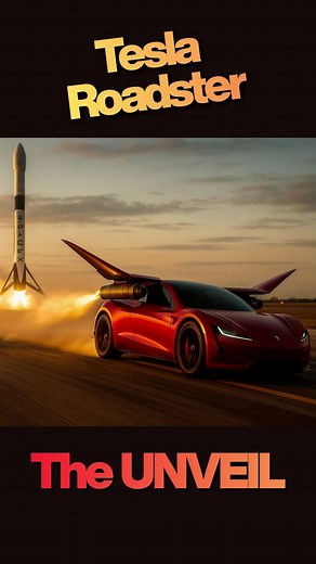 381K views · 10K reactions | Will it Fly??? The New Tesla Roadster Model is Insane #carslover #luxurycars #tesla | The Keisenhewer | Facebook