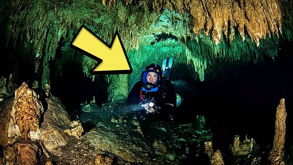 Mystery underwater portal leads divers to a hidden lost American land