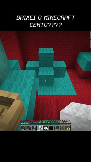 POV: VOCÊ BAIXOU O MINECRAFT DA TEMU...#minecraft #memes #shorts