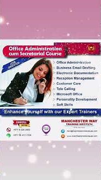 Office Administration cum Secretarial Course - Manchester Way Training Institute