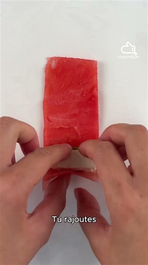 One roll, and everything becomes clear 🤭🍉Juicy watermelon + melting feta = winning duo of the sum...