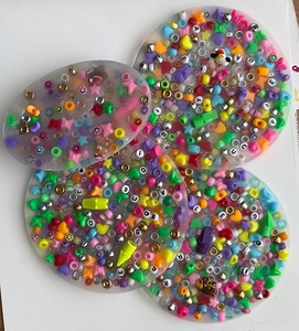 Sensory Silicone Fidget Pad with Tray for ADHD