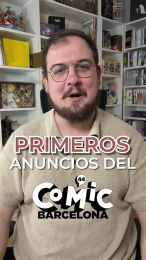 PRIMEROS ANUNCIOS del 44 @ComicBarcelona 💥