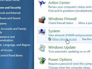 How to allow remote access for Remote Assistance in Windows 7
