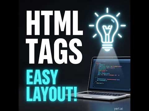Learn Essential HTML Tags In 3 Minutes (h1, p, a Tags Explained)