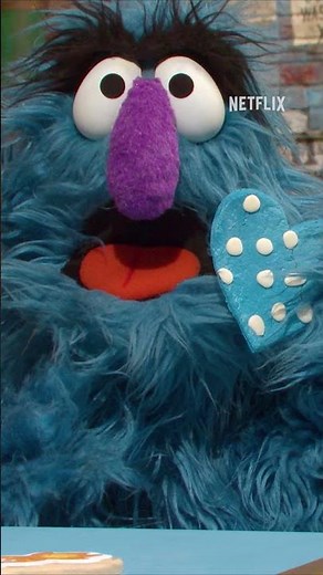 Me running to Cookie's cookie cart 🍪🏃 Sesame Street is now playing on Netflix!