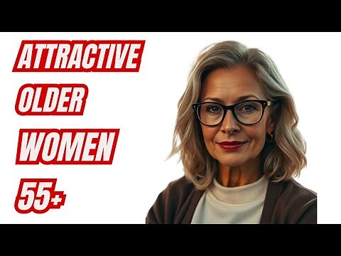 Love Attractive Natural Older Women Over 55 in Elegant Outfit! Stockings, High heels, Miniskirts!