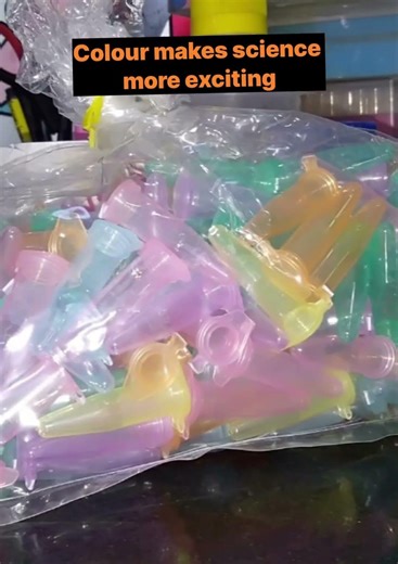 From plain to colourful ✨ #LabLife #LabDiaries #MicrobiologyLab#LifeScience #ScienceWithColors