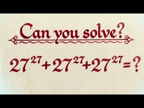 A Smart Way To Solve This Exponential Problem Without Calculator || Olympiad Mathematics