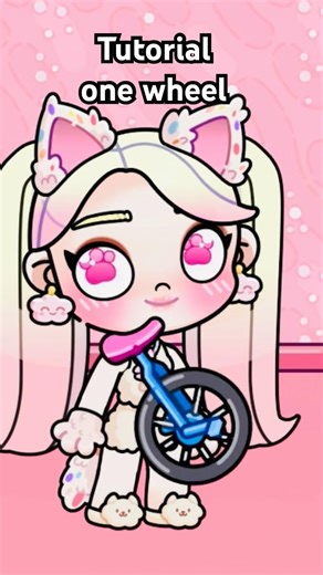 Tutorial one wheel #avatarworld #tocaboca #fypviralシ #shorts