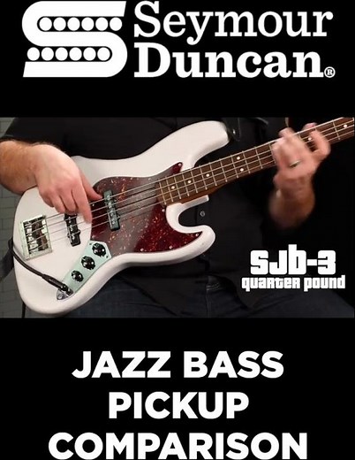 Seymour Duncan Jazz Bass Pickups: Vintage vs Hot vs Quarter Pound vs Apollo Compared! 🔥 Tone Breakd