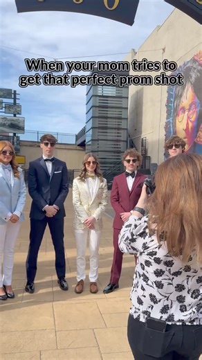 1.7K views · 13 reactions | Don't forget to look your best for all of Mom's prom shots! At Tuxedo by Sarno, we've got you covered. 朗 … #prom #reels #reelsexplore #formal #style #fashion #excited #tuxedo #suit #skit #promlook #funny #explore | Tuxedo By Sarno | Facebook