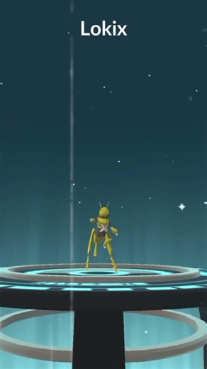 Evolving Shiny Nymble in #pokemongo #pokemongame #pokemon #shinypokemon #pokemonevolution