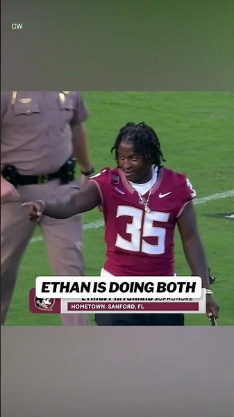 We are all Ethan Pritchard fans ❤️👏 #cfb #collegefootball