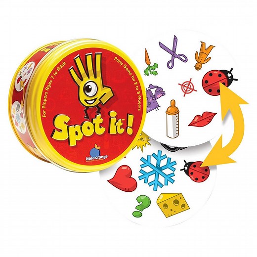 The Mind-Bending Math Behind Spot It!, the Beloved Family Card Game
