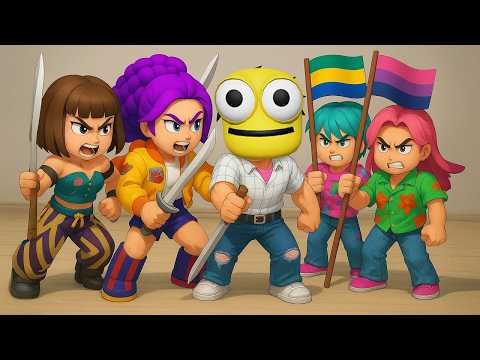 ESCAPE FROM TEAM HUNTRIX KPOP DEMON HUNTER (it goes wrong)