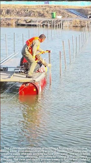 Building 🎣 Floating Fishing Platform