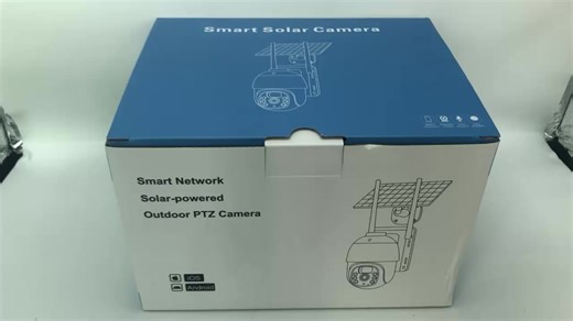 Anxinshi Wifi  Solar Power Wireless  8MP  Universal Indoor and Outdoor  PTZ Camera