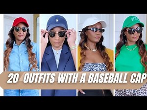 OUTFIT PLAY:￼| 20 WAYS TO STYLE A BASEBALL CAP FOR SPRING/ SUMMER🌸