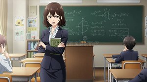 Classroom Scene: Anime Teacher with Students Stock Video - Video of teacher, mathematics: 378809487