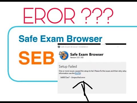 Cara Simpel Instal SAFE EXAM BROWSER (SEB)