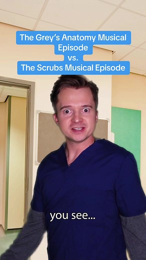 Grey's Anatomy vs. Scrubs Musical Episodes Comparison