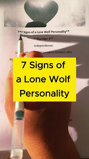 7 Traits of a Lone Wolf Personality: Embracing Independence and Resilience. #fyp #lonewolf #Independence #selfreliance #StrongWorkEthic #UniquePerspectives #EmotionalResilience #DeepThinking #SolitudeLove #AvoidCrowds #tiktok ​​#quotes​​ #couplegoals #SelfDiscovery #MentalAwareness #PersonalGrowth #SelfEmpowerment #selfimprovement #growthmindset #motivationalquote #masculineenergy #masculinity #epicendeavors #book #booktok #books