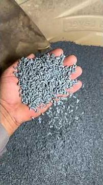 How Waste Plastic is Turned into Blue Plastic Pellets | Full Recycling Process