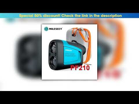 Exclusive Mileseey PF210 600M Yd Golf Laser Rangefinder Mini Golf Rangefinder Sport Laser Measure D