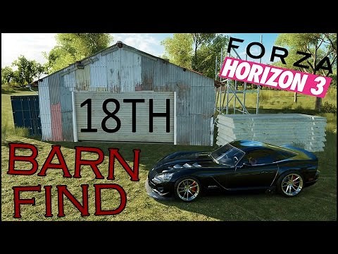 NEW 18TH Legendary Barn Find Location - Forza Horizon 3 18TH Barn Find - FH3 18TH Barn
