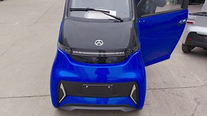 High Quality Four Wheeled Enclosed Scooter with Cabin,  Approved test Mobility Cabin Car for Sale