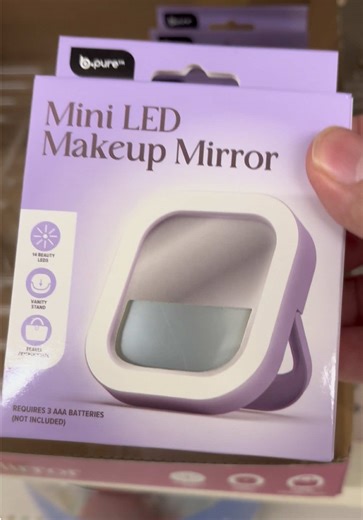 Mini LED Mirrors at Dollar Tree: Cute and Affordable