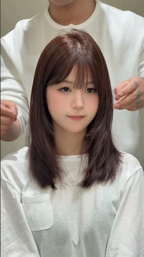 Chic Clavicle Haircut Transformation | Perfect Shoulder-Length Hair #hairstyle #hair #choppyhair