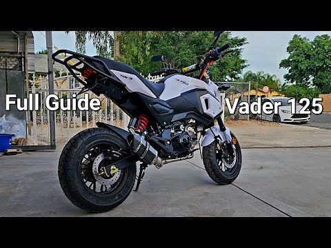 Vader 125 Full Guide To Make Reliable (Grom Clone)