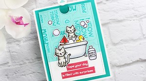 Creative ways to use Lawn Fawn's Pull Tab die