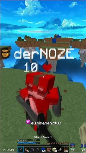 TRAINERDARIO VS. ‪@derNOZE‬ … #hypixel