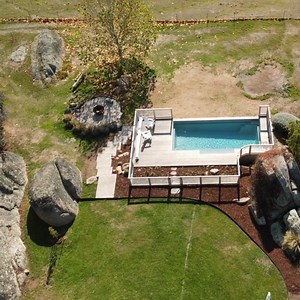 Weekend activities sorted 🏊🌸 Pool Builder: Narellan Pools Central Victoria Pool Details: Symphony 8 in Grey Quartz | Narellan Pools Australia