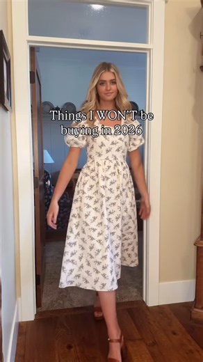 Modest Dresses | Full Coverage Swimsuits on Instagram: "What are you NOT buying in 2026? 🛍️ #2026resolutions #fashiondeinfluencing #womansupportingwomen #slowfashion #modestfashion"