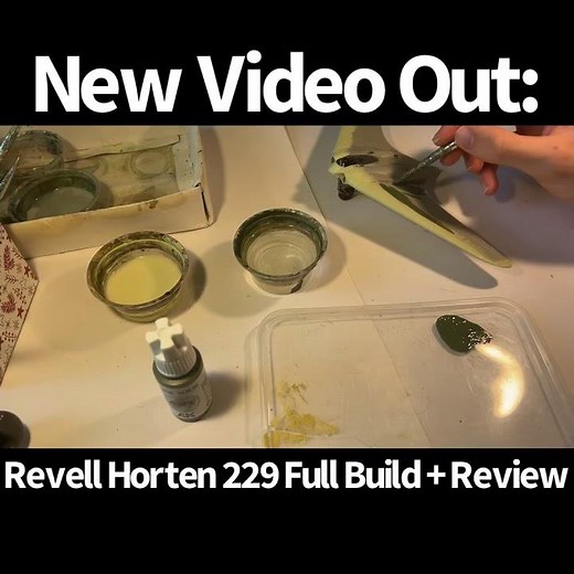 🚨 NEW VIDEO BUILD VIDEO 🚨 - Revell Horten 229 What If Build + Review