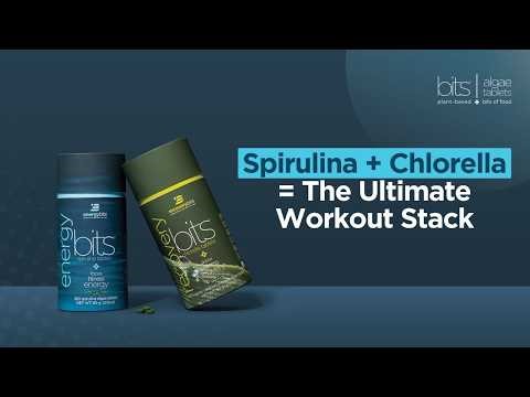 Spirulina + Chlorella = The Ultimate Workout Stack
