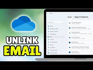 How To Unlink/Remove OneDrive From Email (2026) – Full Guide