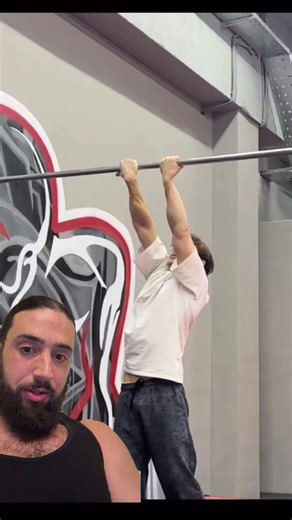 Jason Lapiana on Instagram: "At first glance, this might look like a standard muscle-up from a supinated or underhand grip… but it’s not. This starts in an Eagle Grip Hang a deep internal rotation hang that places the shoulders in a very demanding position. The narrower the grip, the deeper the internal rotation, and the more intense the load on the shoulders. Most people struggle just to hang here. This athlete? @_yaroslavchekanin_ Effortless. Super narrow. Calm. And then he transitions out of