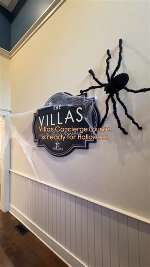 9.7K views · 112 reactions | The Villas Concierge Lounge has transformed for the season ️️ Step into a hauntingly luxurious escape, where exclusive family-friendly activities await every weekend in October for Villas guests. | The Hotel Hershey | Facebook