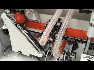 Edgebander with pre milling and corner rounder